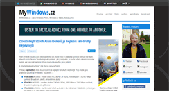 Desktop Screenshot of mywindows.cz