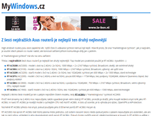 Tablet Screenshot of mywindows.cz